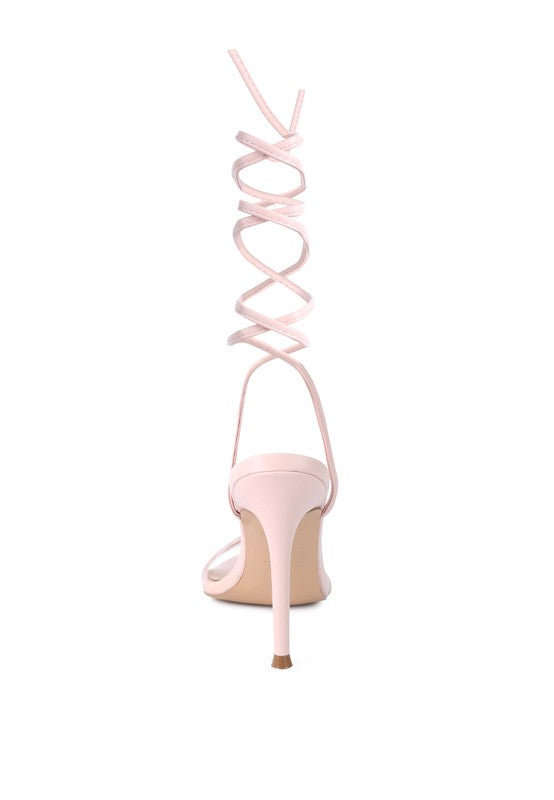 SPHYNX HIGH HEEL LACE UP SANDALS - Laced Array